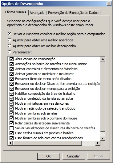 Configuração em clientes Windows XP - MediaWiki do Campus São José